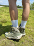 HOKA HOKA FOOT男款 KAHA 3 GTX 戶外徒步鞋卡哈3中幫防滑舒適登山鞋 海苔綠/橡木白 44 曬單實(shí)拍圖
