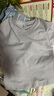 森馬（Semir）涼感T|森馬短袖T恤女短款刺繡修身休閑2025新款基礎(chǔ)圓領(lǐng)正肩夏裝 風(fēng)信紫70626 XL 曬單實(shí)拍圖