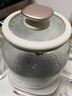 美的（Midea）花漾0膠水全玻璃全自動(dòng)養(yǎng)生壺 辦公室多功能煮茶壺 燒水壺恒溫電熱水壺煮茶器花茶壺1L YS10B101 曬單實(shí)拍圖