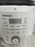 東芝（TOSHIBA）14重安全保護智能安全電壓力鍋 家用電高壓鍋 電飯鍋4-5人電飯煲高壓電飯鍋4.8L PC-48MRSC(W) 曬單實(shí)拍圖