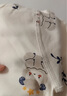 婧麒（JOYNCLEON）寶寶高腰套裝春秋純棉男女兒童打底秋衣秋褲內(nèi)衣套裝保暖四季 星月熊 90 cm 曬單實(shí)拍圖