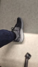 斯凱奇（Skechers）男鞋跑鞋透氣網(wǎng)面跑步鞋舒適緩震回彈休閑運動(dòng)鞋 BKGY黑灰 41 曬單實(shí)拍圖