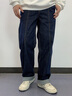 Calvin KleinJeans25秋季新款男士美式復(fù)古ck純棉原色洗水闊腿牛仔褲4RD716G 59W-牛仔藍(lán)黑 32 曬單實拍圖