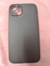 奶小鴨 適用蘋果13手機殼 iphone13保護套鏡頭全包超薄透明磨砂防摔軟殼男女款 深空黑 曬單實拍圖