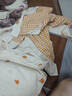 無(wú)印良品小清新全棉床上四件套純棉2025新款床單被套床笠宿舍夏季床品 甜桔【全棉親膚面料】 床單款 1.8m四件套-被套200x230cm 曬單實(shí)拍圖
