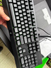 雷蛇（Razer）黑寡婦蜘蛛標準版 機械鍵盤(pán) 游戲鍵盤(pán) 綠色背光 游戲電競 有線(xiàn)機械鍵盤(pán) 綠軸 曬單實(shí)拍圖