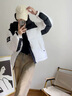 鴨鴨【320g充絨】羽絨服男短款2025冬季新款加厚零下極寒面包服外套 青光黑色 L (建議130-150斤) 曬單實(shí)拍圖