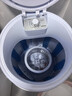 奧克斯洗鞋機(jī)全自動(dòng)洗脫水一體免拆鞋帶刷鞋機(jī)器脫水烘干一體機(jī)專(zhuān)業(yè)刷鞋神器家用小型360刷可脫水甩鞋機(jī) 全壁刷洗脫旗艦款丨頂刷360清潔丨藍(lán)光殺菌 曬單實(shí)拍圖