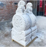 魔都石雕門(mén)墩一對抱鼓石墩漢白玉大象青石貔貅別墅家用門(mén)口石獅子擺件麒麟款高60長(cháng)30寬20一對 曬單實(shí)拍圖