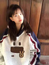棉致美式復(fù)古條紋拼色連帽衛(wèi)衣女春秋季2025新款休閑寬松慵懶上衣外套 3N63165白灰色【常規(guī)高品質(zhì)】 L 105-125斤 曬單實(shí)拍圖