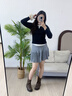 卓詩尼美拉德短靴女2025年秋季新款棕色增高馬丁靴子女單靴褲管靴堆堆靴 棕色 【5cm單里款】 37 曬單實拍圖