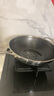 赫巴茲（HZIB）德國(guó)不粘鍋316不銹鋼炒鍋炒菜鍋具少油煙平底炒鍋電磁爐燃?xì)馔ㄓ?雙面屏+玻璃蓋內(nèi)徑32外徑 34cm 曬單實(shí)拍圖
