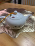 盛天下 景德鎮(zhèn)陶瓷青花瓷小茶壺釉中彩過濾泡茶單壺小號(hào)功夫茶具手抓壺 童趣-320ML 曬單實(shí)拍圖