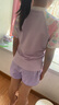 安踏兒童女童分體泳裝女孩泳衣防曬泳衣速干泳衣潮3825332481 曬單實拍圖