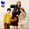 迷你巴拉羽絨服冬親子裝鴨絨輕薄保暖三防兩面穿襯衫外套2025新品 曬單實(shí)拍圖