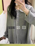 雅鹿長(cháng)袖睡衣女2025新款春秋季棉質(zhì)蕾絲邊薄款可愛(ài)娃娃領(lǐng)家居服可外穿 純色灰色花邊-長(cháng)袖長(cháng)褲 M建議80-95斤 均碼 曬單實(shí)拍圖