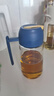 小熊（Bear）油壺廚房 油瓶油罐調料瓶玻璃油瓶醬油瓶自動(dòng)開(kāi)合不掛油 600ml  曬單實(shí)拍圖