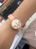蔻馳（COACH）PERRY系列茶玫瑰牛皮表帶28mm石英女表14503769 七夕禮物/送禮 曬單實(shí)拍圖