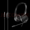 聯(lián)想（Lenovo）頭戴式雙耳話務(wù)耳機坐席電銷耳麥呼叫中心客服專用手機電腦座機會議辦公降噪 3.5mm 曬單實拍圖