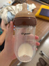 世喜新生兒防脹氣奶瓶2-3個(gè)月玻璃嬰兒仿母乳奶嘴160ml奶嘴孔隨機(jī)發(fā) 曬單實(shí)拍圖