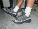 美津濃（MIZUNO）復古透氣輕量男女跑步鞋跑鞋運動(dòng)鞋 ASTRO LS 02/細條灰  40.5 曬單實(shí)拍圖
