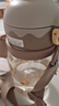 英氏（YEEHOO）兒童水杯PPSU吸管杯幼兒園1歲+背帶水杯大容量夏天牛奶杯500ml 曬單實(shí)拍圖