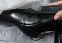 百麗男鞋商務(wù)正裝皮鞋休閑增高軟底真皮鞋10503AM0 黑色-經(jīng)典版 45 曬單實(shí)拍圖