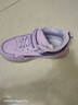 回力（Warrior）男童鞋子秋冬兒童運動(dòng)鞋加絨二棉女童棉鞋WZ(CL)-0852-1紫色37 曬單實(shí)拍圖