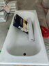 科勒（KOHLER）嵌入式鑄鐵浴缸齊悅1.5/1.6/1.7米小戶型家用泡澡成人浴缸28108T 無扶手款+缸邊龍頭72330T 1.6m 曬單實拍圖