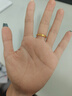 中銀鑫行桃花轉運珠吊墜足金999黃金項鏈掛墜硬金DIY手串送女友禮物 桃花吊墜（克重多退少補） 約0.8g 曬單實(shí)拍圖
