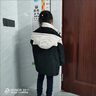 G.DUCKKIDS小黃鴨童裝女童沖鋒衣三合一可拆卸兒童外套上衣棉服中大童加絨服 紅色夾棉加厚外套-acageam 90 適合80-90年齡1-2歲左右 曬單實拍圖
