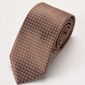 吉約蒙男士時(shí)尚潮流休閑新郎結婚提花色織領(lǐng)帶棕色圓點(diǎn)商務(wù)正裝職業(yè)領(lǐng)帶 巧克力金 曬單實(shí)拍圖