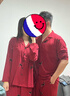 貓人睡衣情侶裝一男一女夫妻兩件套紅色純棉長(cháng)袖結婚本命年春秋家居服 地久天長(cháng) 【100％純棉】 L 女 【推薦100-120斤】 曬單實(shí)拍圖