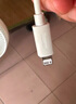 倍思蘋果數(shù)據(jù)線PD30/20W快充線Type-c to lightning充電線適用iPhone14/13Pro Max/12/11手機(jī)車載1.5米 曬單實(shí)拍圖