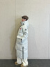 波司登（BOSIDENG）25新款羽絨服男女同款長(cháng)款90絨連帽科技感寬松外套B250246970DS 月塵白8H41 -趨勢推薦 S 160/84A 體重約100-110斤 曬單實(shí)拍圖