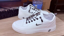 輕奢潮流男鞋2025秋冬季新款休閑板鞋男士跑步鞋子男時(shí)尚運動(dòng)鞋男 NK-1987白色【皮面】 42 曬單實(shí)拍圖
