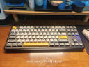 黑爵（AJAZZ）AK870三?？椭苹瘷C械鍵盤(pán) 全鍵熱插拔 Gasket結構RGB 原廠(chǎng)PBT三拼鍵帽 原廠(chǎng)黑灰黃 飛魚(yú)軸  曬單實(shí)拍圖