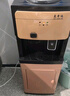 夏新 立式飲水機家用桶裝水冷熱兩用制冷制熱飲水器臺式小型喝水機熱水機礦泉水落地式上置水桶 香檳金單門(mén)-推杯取水 溫熱型 曬單實(shí)拍圖