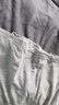 Mom Jane月子服產(chǎn)后莫代爾春夏款帶胸墊孕婦睡衣懷孕期專(zhuān)用哺乳家居服套裝 淺灰色套裝（長(cháng)袖+九分褲） XL 曬單實(shí)拍圖