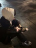 燦圖美式國潮字母刺繡棒球服男春秋季潮流寬松夾克上衣休閑情侶外套 黑色 XL 曬單實(shí)拍圖