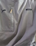 彪馬（PUMA）純棉寬松黑白休閑短袖T恤男夏季拉鏈圓領(lǐng)運動(dòng)上衣 681262 淺灰色-62 L (180/100A) 曬單實(shí)拍圖