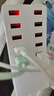 多口USB充電器快充多功能插頭手機(jī)通用工作室桌面充電頭10接口大功率多孔排插口充電座 多功能10口USB快充充電器 曬單實拍圖