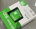 西部數據（WD） Green SSD固態(tài)硬盤(pán) SATA3.0接口 綠盤(pán) 筆記本臺式機硬盤(pán) 高速低功耗 SATA3.0 500GB 曬單實(shí)拍圖