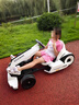 九號(hào)（Ninebot）電動(dòng)卡丁車套件2代成年人兒童電動(dòng)車6-12歲越野蘭博基尼系列漂移賽車玩具（需搭配平衡車使用） 曬單實(shí)拍圖