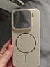世詠（SHIYONG）適用小米15手機殼 小米15保護套膚感強磁吸充電全包超薄磨砂硬殼防摔高級男女款 巖白色 曬單實(shí)拍圖