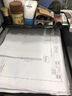 辦公桌金屬文件架3-6層文件欄文件框用品文件夾多層桌面辦公室A4 IIA4【4層】橫黑3層+頂籃II 曬單實(shí)拍圖