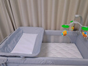 coolbaby全家桶嬰兒床寶寶第一張嬰兒床+7CM椰棕床墊103*59 曬單實(shí)拍圖