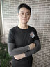 李寧冰袖男女防曬袖套冰絲袖套防紫外線冰柱袖護手臂套袖騎行胳膊防曬 曬單實拍圖