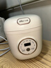 小熊（Bear）電飯煲1-2人精巧1.2L迷你小容量電飯鍋一人食家用宿舍多功能壓力快煮飯鍋智能預約煲湯煮粥米飯鍋 DFB-C12L9【小容量】 1.2L 曬單實(shí)拍圖