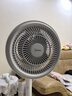 美的（Midea）【暴風(fēng)循環(huán)】空氣循環(huán)扇大風(fēng)量搖頭電風(fēng)扇家用臺式落地扇輕音臥室節能小風(fēng)扇柔風(fēng)輕羽扇 FGA24TQ 曬單實(shí)拍圖